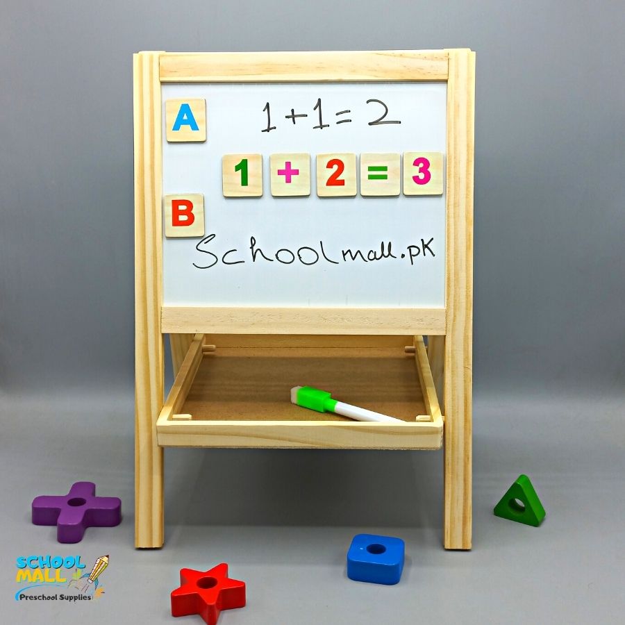 multifunctional computing frame and writing board wooden, educational toys, preschool, schoolmallpk