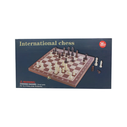 Wooden Magnetic International Chess