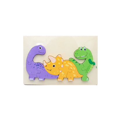 3D Wooden Animal Puzzle Board (1188)