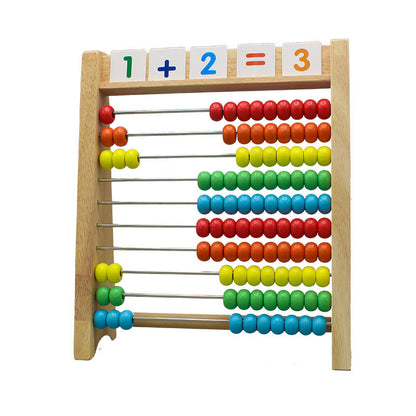 Wooden Arithmetic Computing Frame
