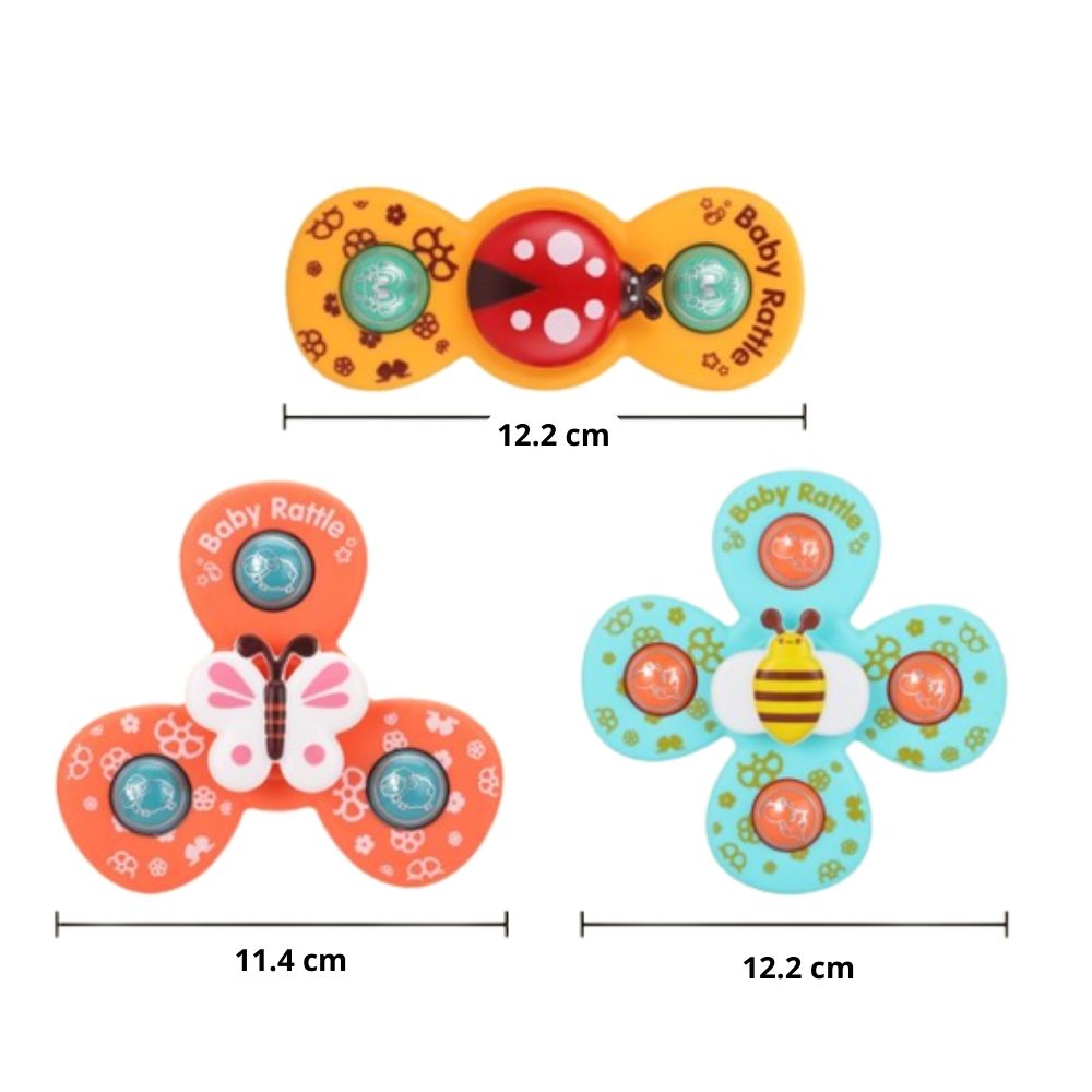 Baby Rattle Spinning Toys for Toddlers 1-3 – Preschool mall - Preschool ...