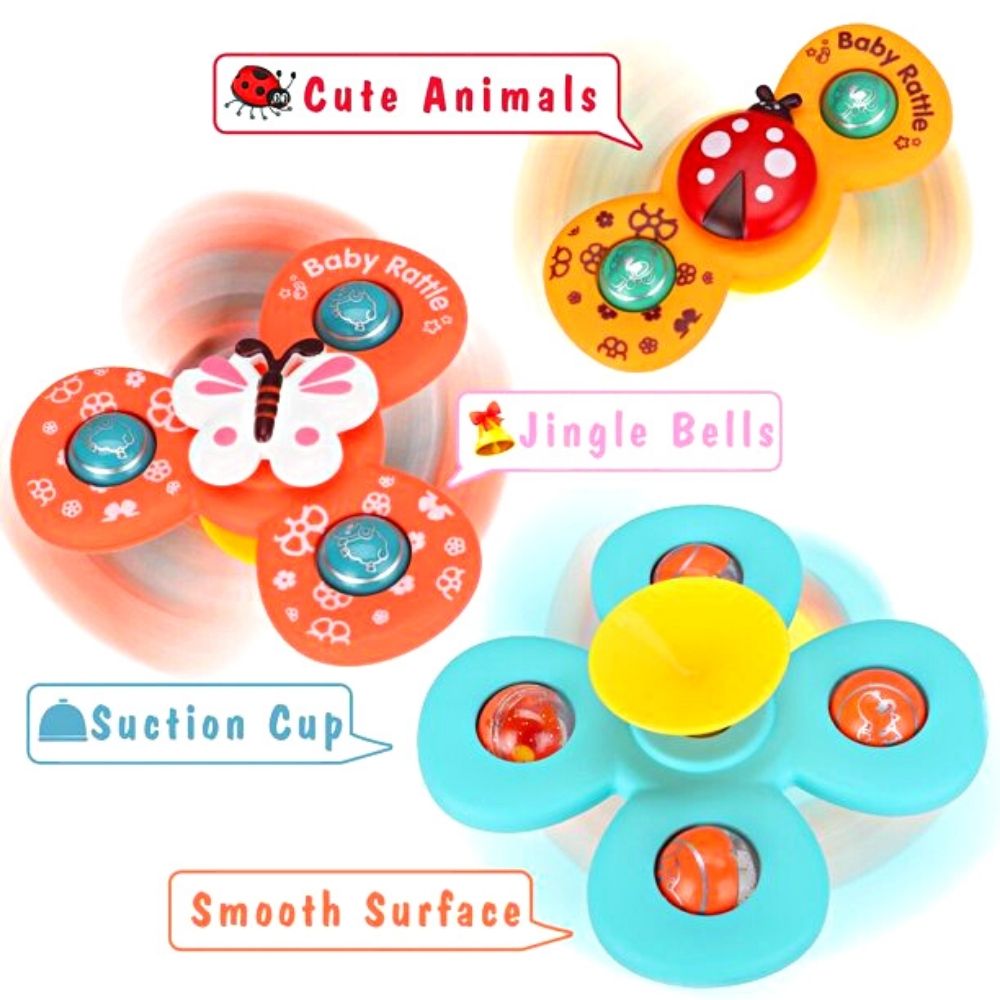 Baby Rattle Spinning Toys for Toddlers 1-3 – Preschool mall - Preschool ...