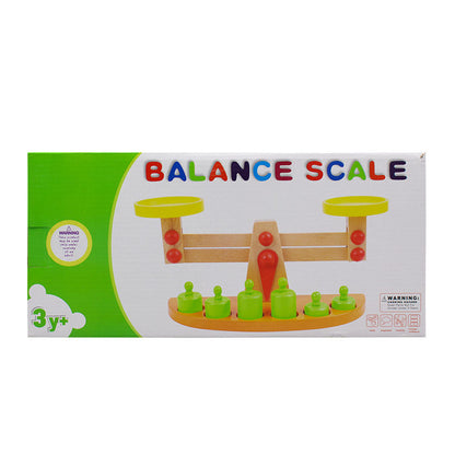 Wooden Balance Scale