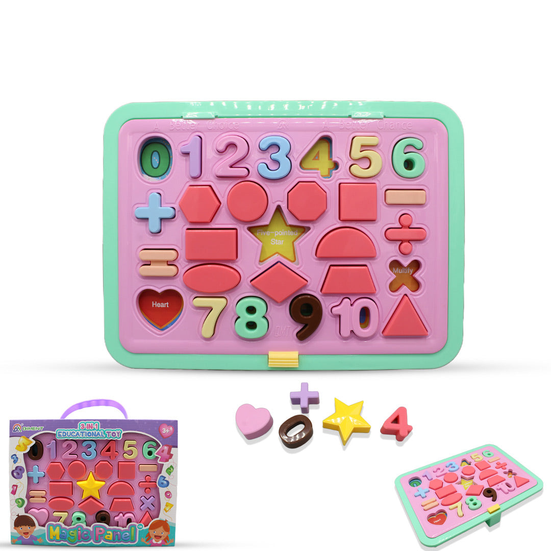 3in1 Educational Magic Panel – preschoolmall