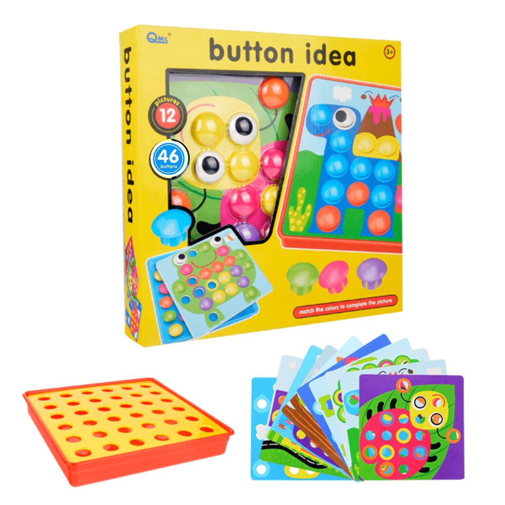 Button Spring Toy Button Idea Educational Toy – Preschool mall - Preschool Supplies ...