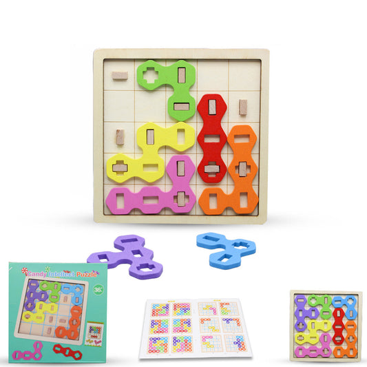 Wooden Candy Intellect Puzzle