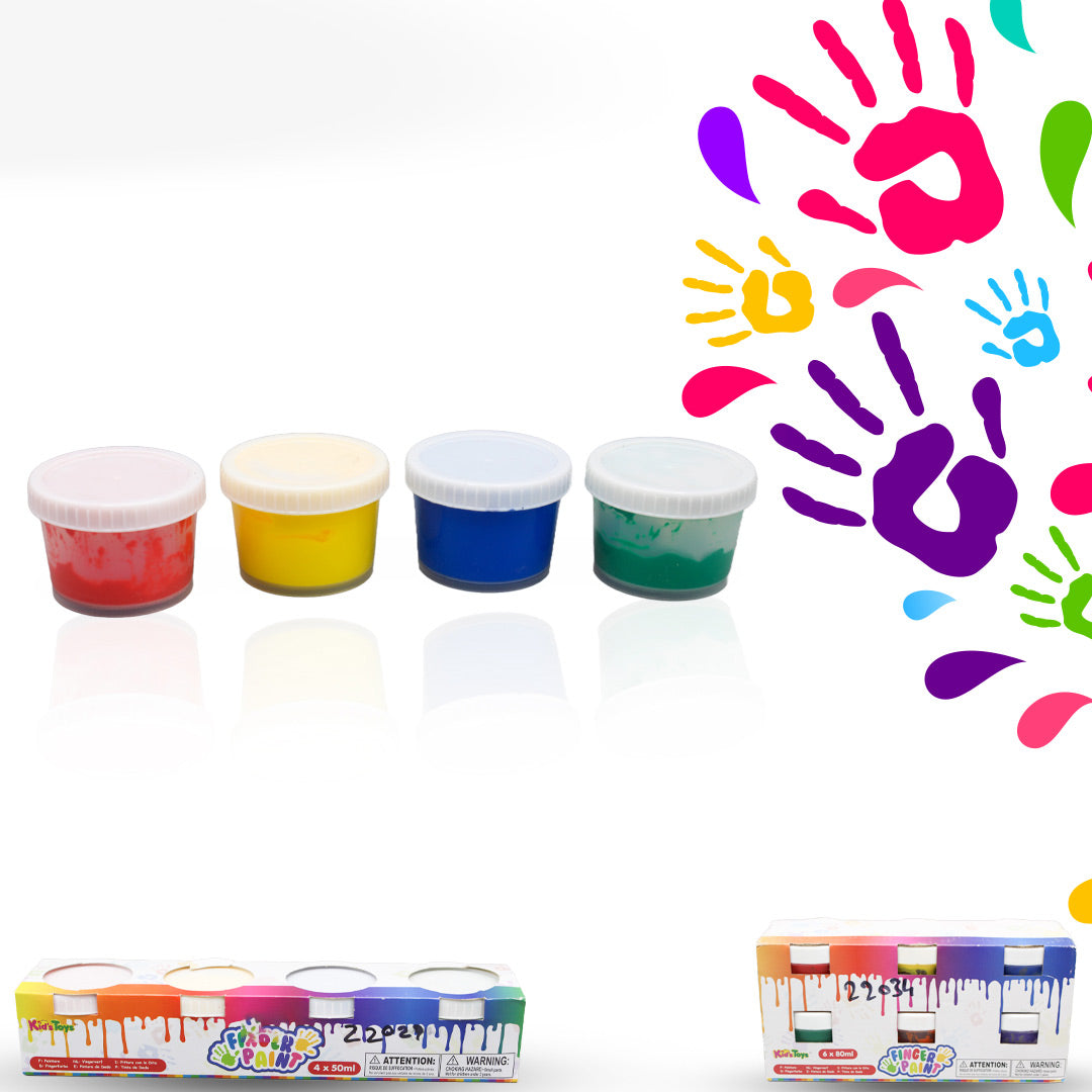 Color Fingerpaint Finger Paint Color Set – Preschool mall - Preschool Supplies ...