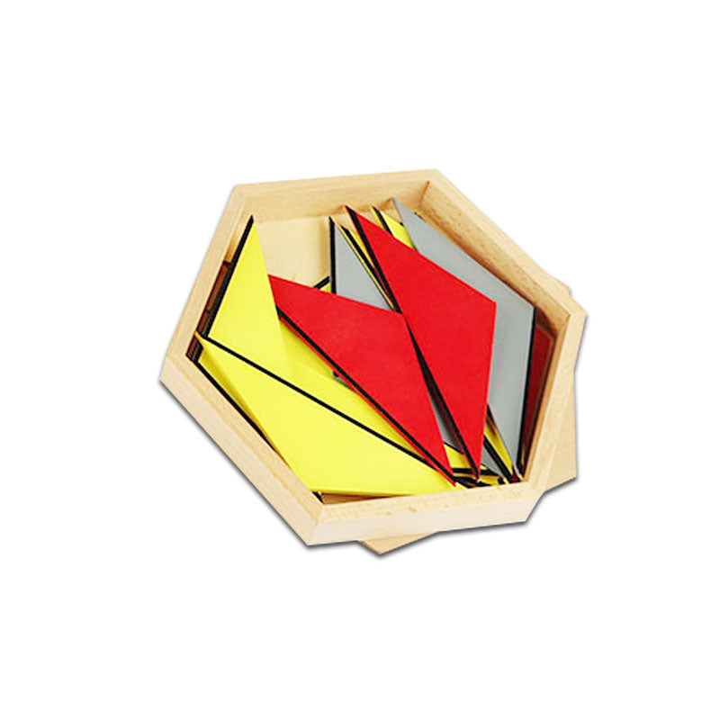 Wooden Montessori Constructive Triangle