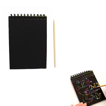 Rainbow Scratch Note Book small