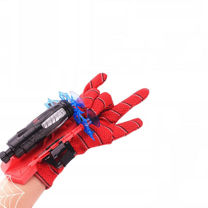 Spiderman Figure Glove Arrow Launch with Light Mask