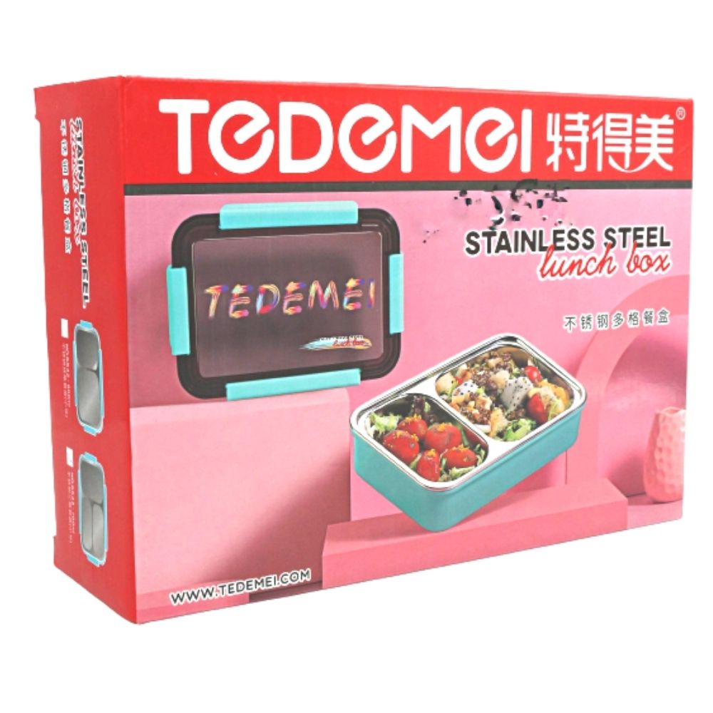 Tedemei Stainless Steel Multi Grid Lunch Box-Large (3)