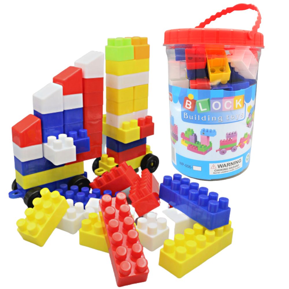 Toy Store Blocks WONDER PLAY Building Blocks Toy 35 PCs – Preschool mall - Preschool ...