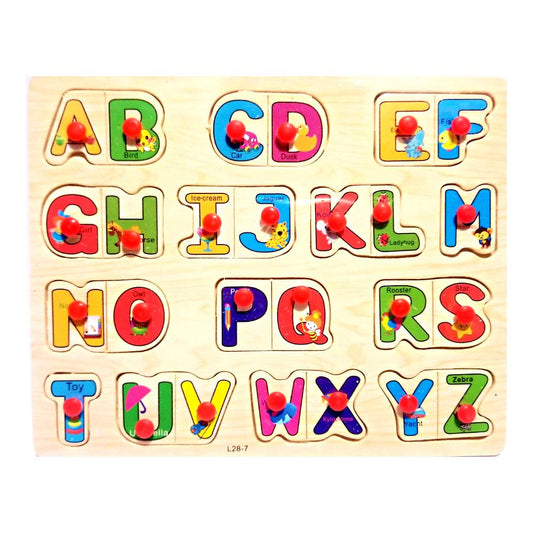 Wooden Alphabets Learning Puzzle L28-7