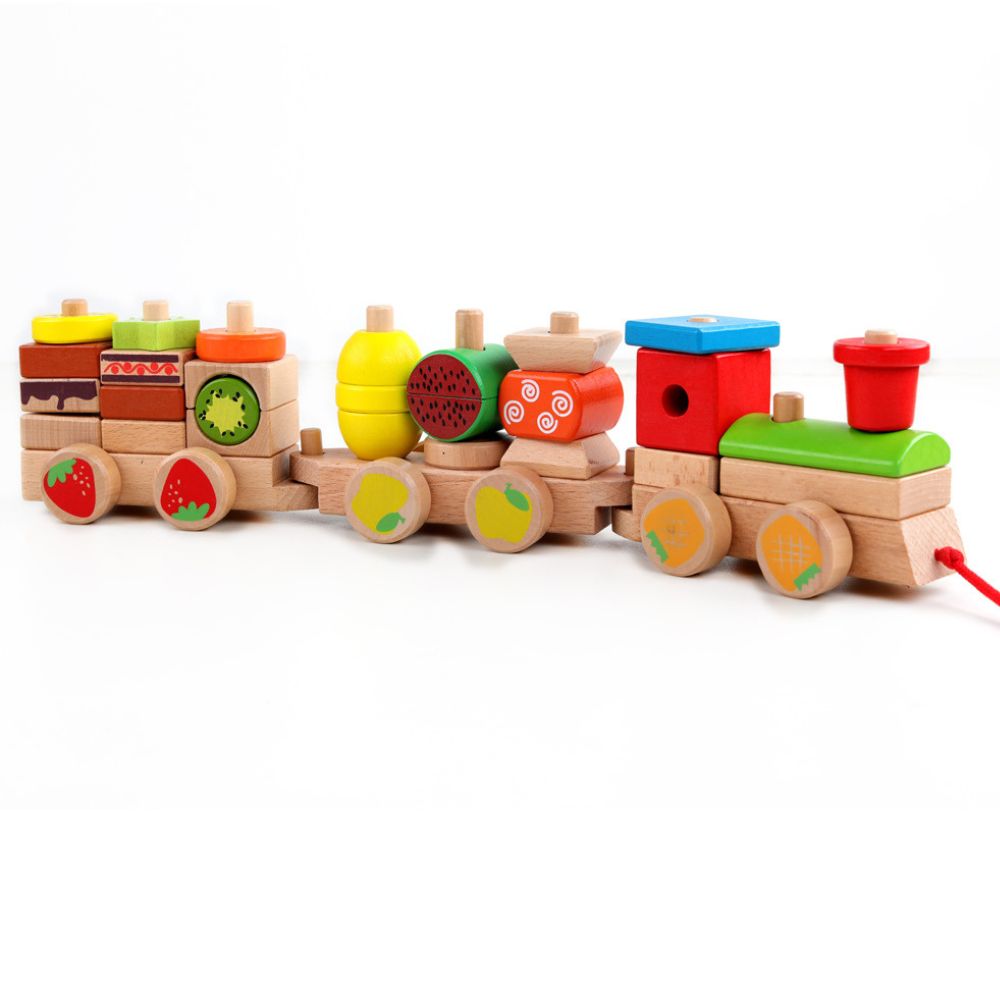 Wooden Blocks Train β preschoolmall