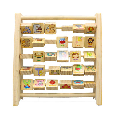 Alphabetical Flip Frame Abacus