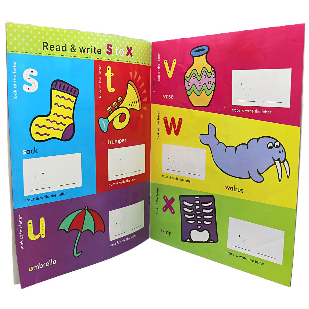 Wipe Clean Book with Marker Small abc